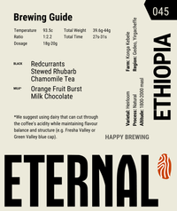 🆕 Ethiopia Konga Heirloom Natural (Espresso)