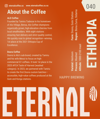 🆕 Ethiopia Doora Heirloom Washed (Filter)