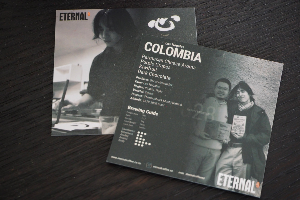 Colombia Los Nogales Typica - 2nd Place 2025 NZ Barista Championship(NZBC) COMPETITION COFFEE (Filter)