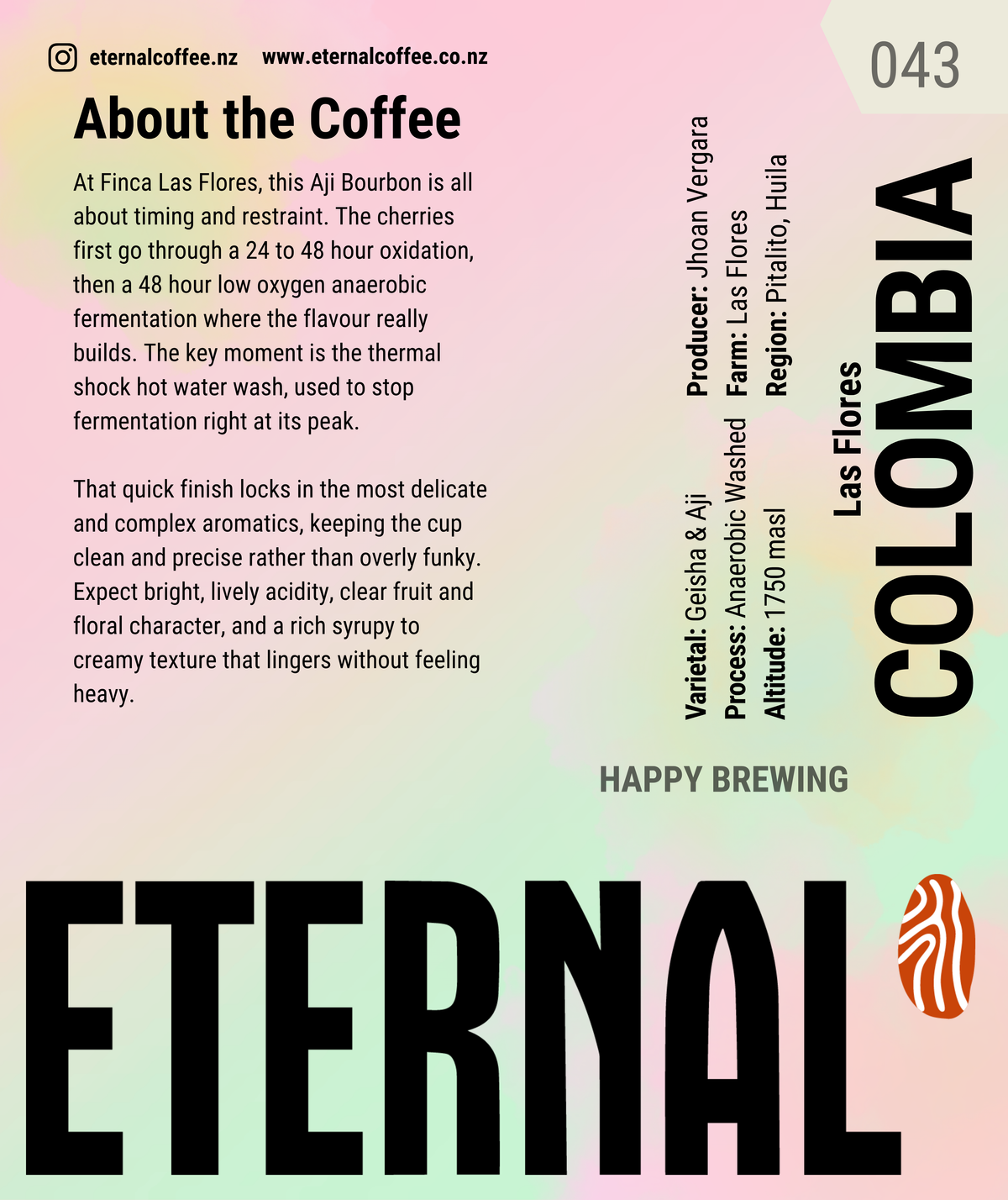 🆕 Limited: Colombia Las Flores Producer Bundle (100g + 100g)