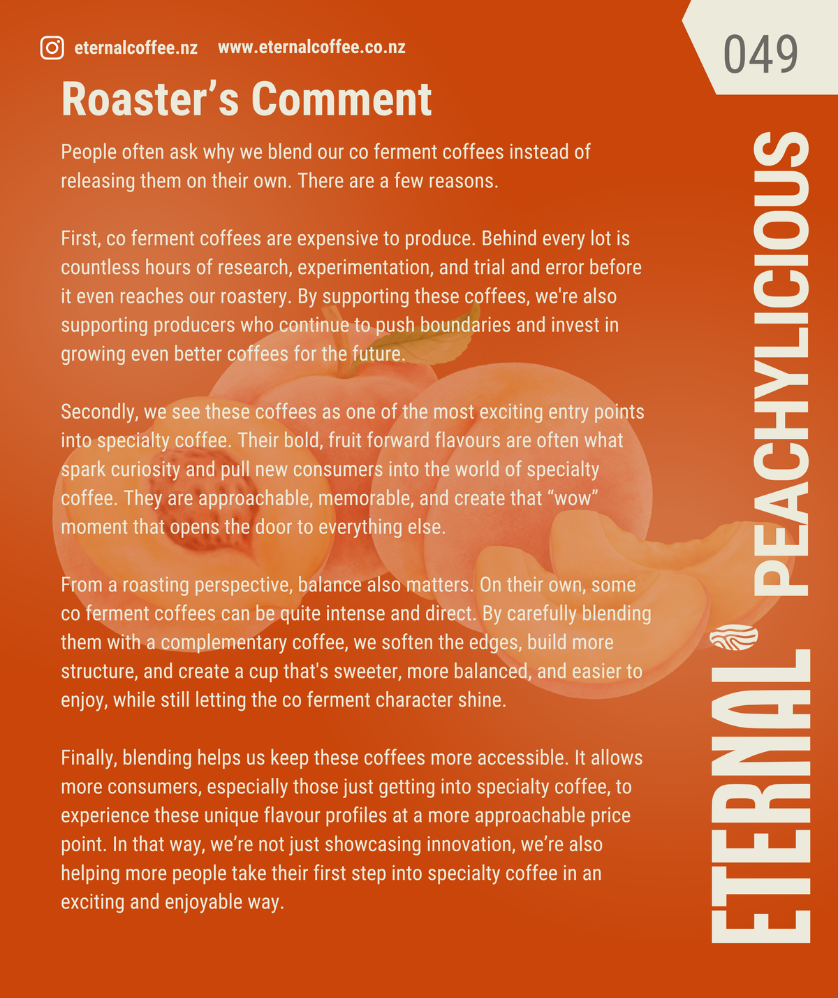 🆕 Peachylicious - Fruity Blend (Filter)