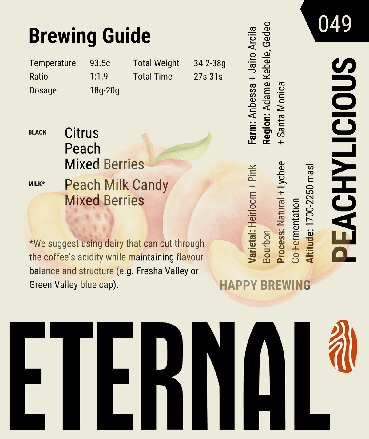Peachylicious - Fruity Blend (Espresso)