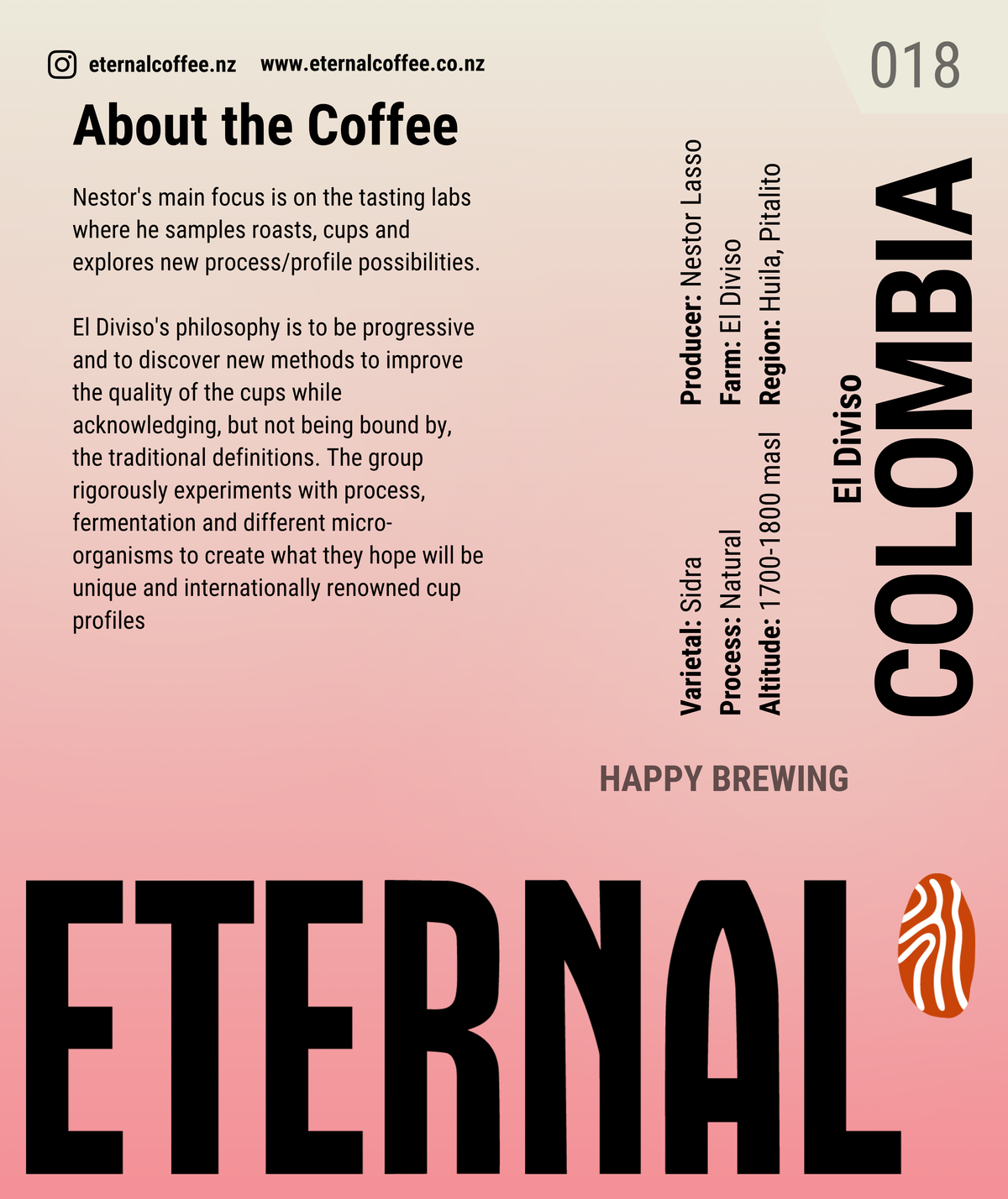 Finca El Diviso Nestor Lasso Sidra Natural NL70 (Filter)