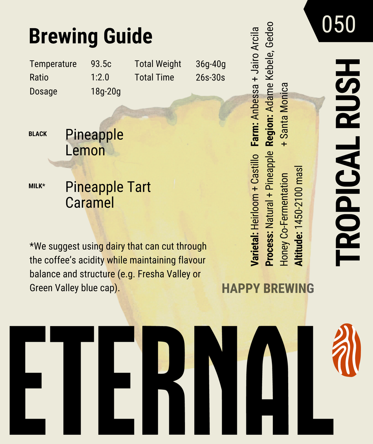 🆕 Tropical Rush - Fruity Blend (Espresso)